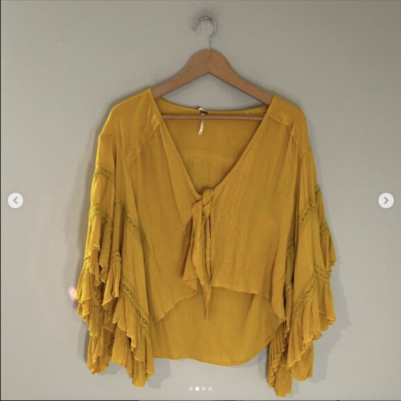 Free People blouse XS Small Medium Anthropologie Revolve‎ Urban Outfitters Maeve - Picture 2 of 4